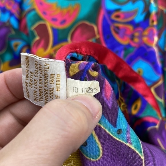 Vintage Victoria's Secret Night Button Front Shirt Size Small - Picture 5 of 9